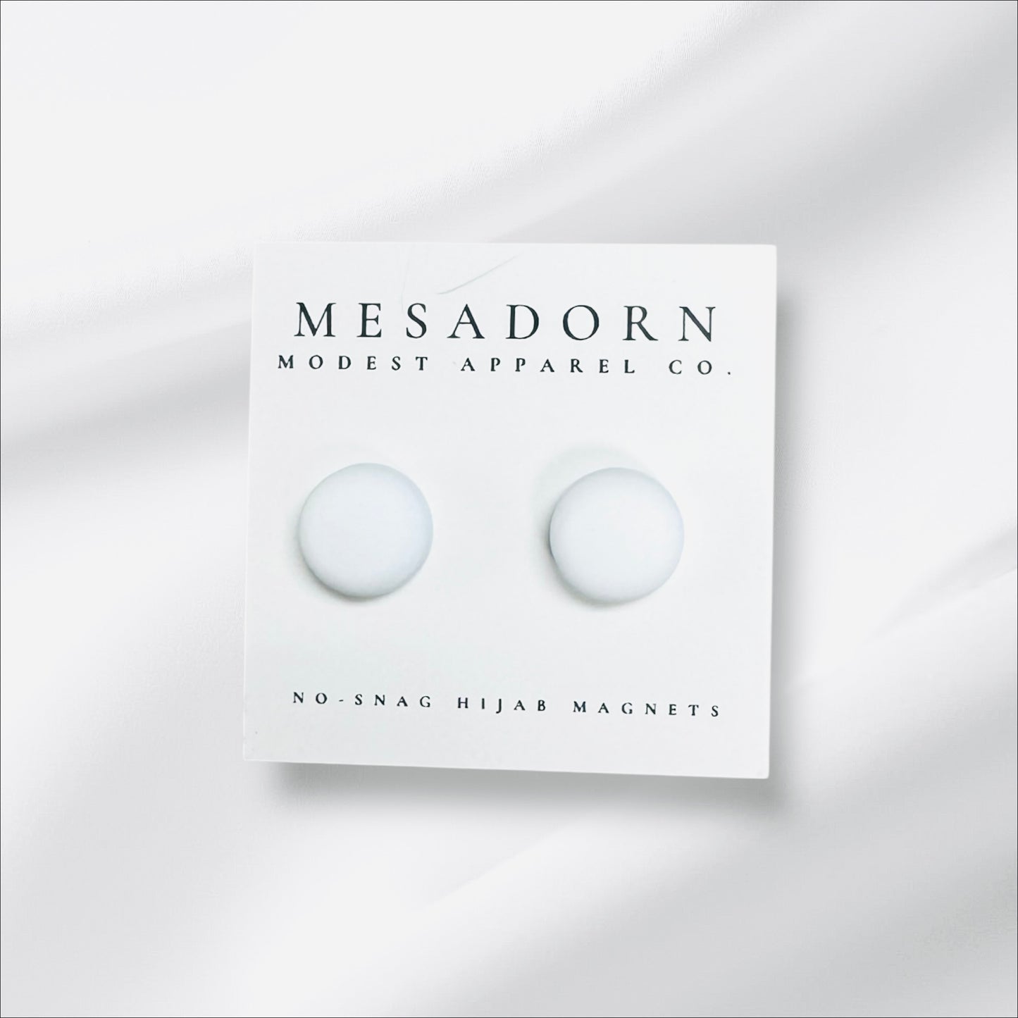 Hijab Magnets - White