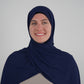 Signature Chiffon Hijab - Navy