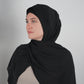 Signature Chiffon Hijab - Black