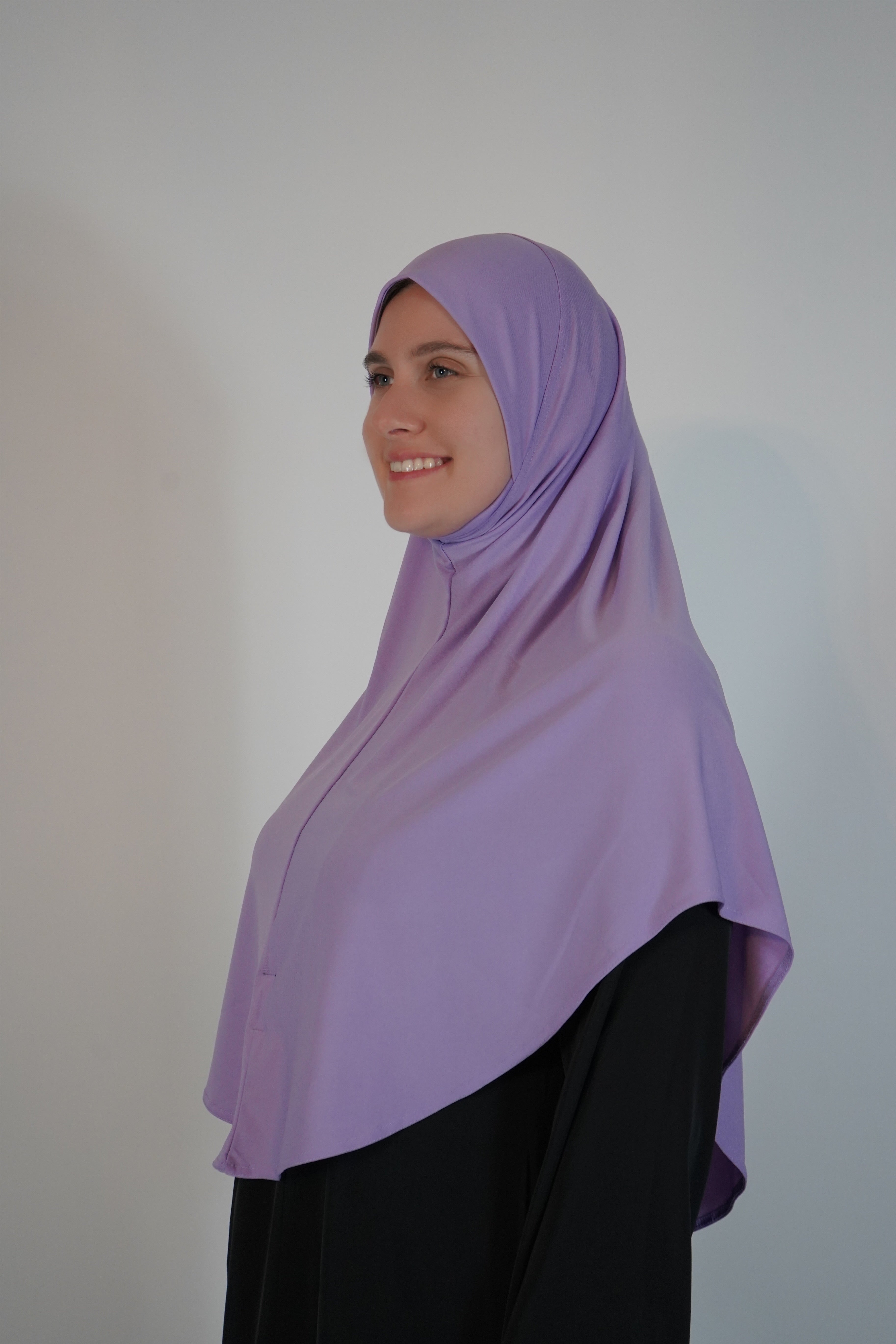 Instant One piece Hijab - Lilac - Size XL
