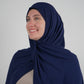 Signature Chiffon Hijab - Navy