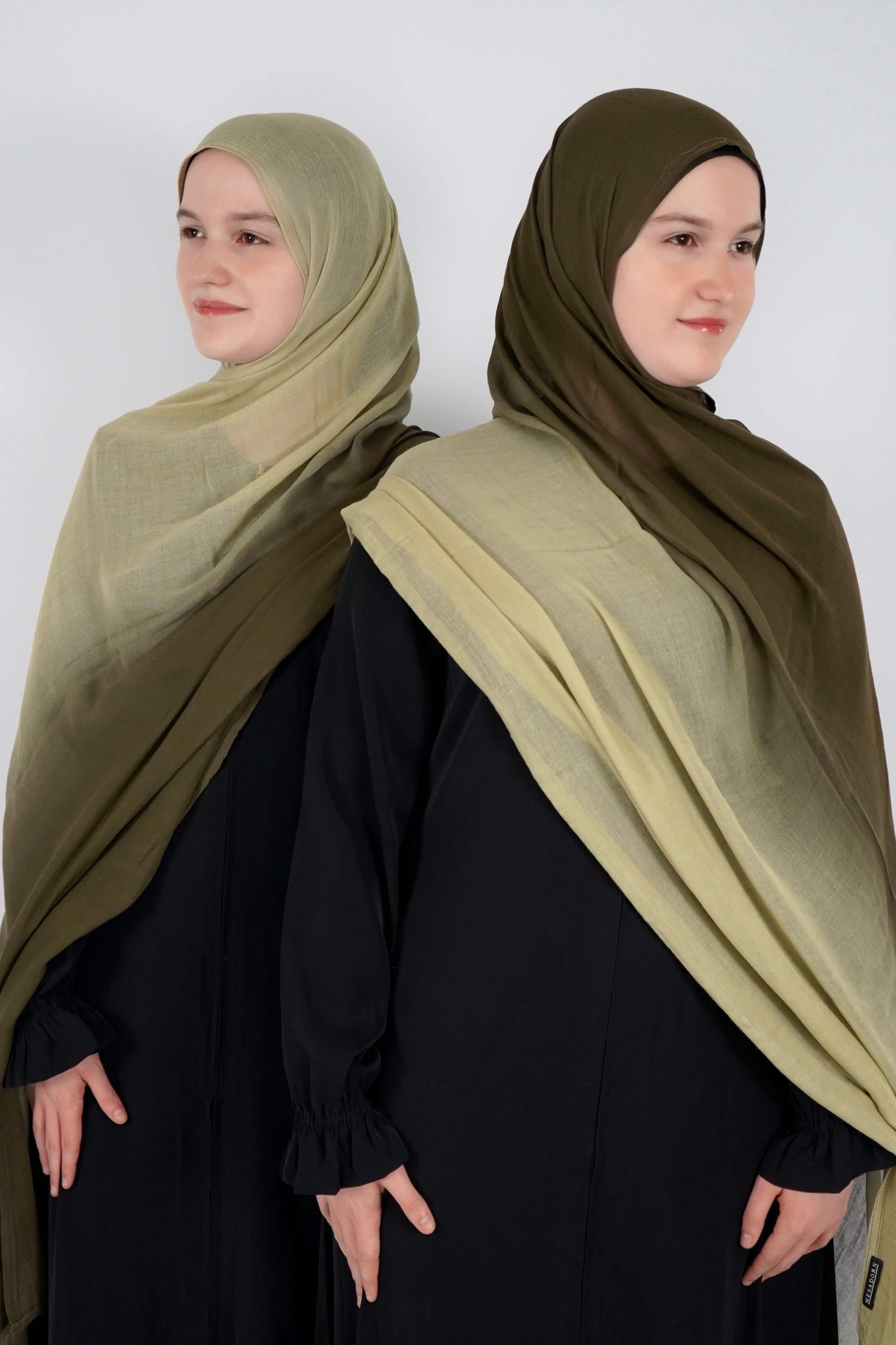 Ombre Modal Hijab - Desert Sage