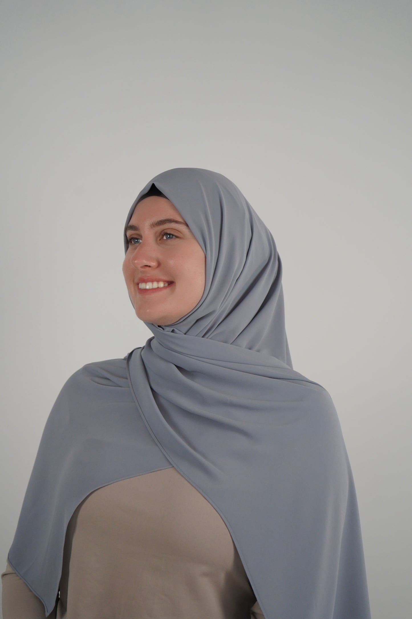 Signature Chiffon Hijab - Gray