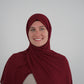 Signature Chiffon Hijab - Maroon