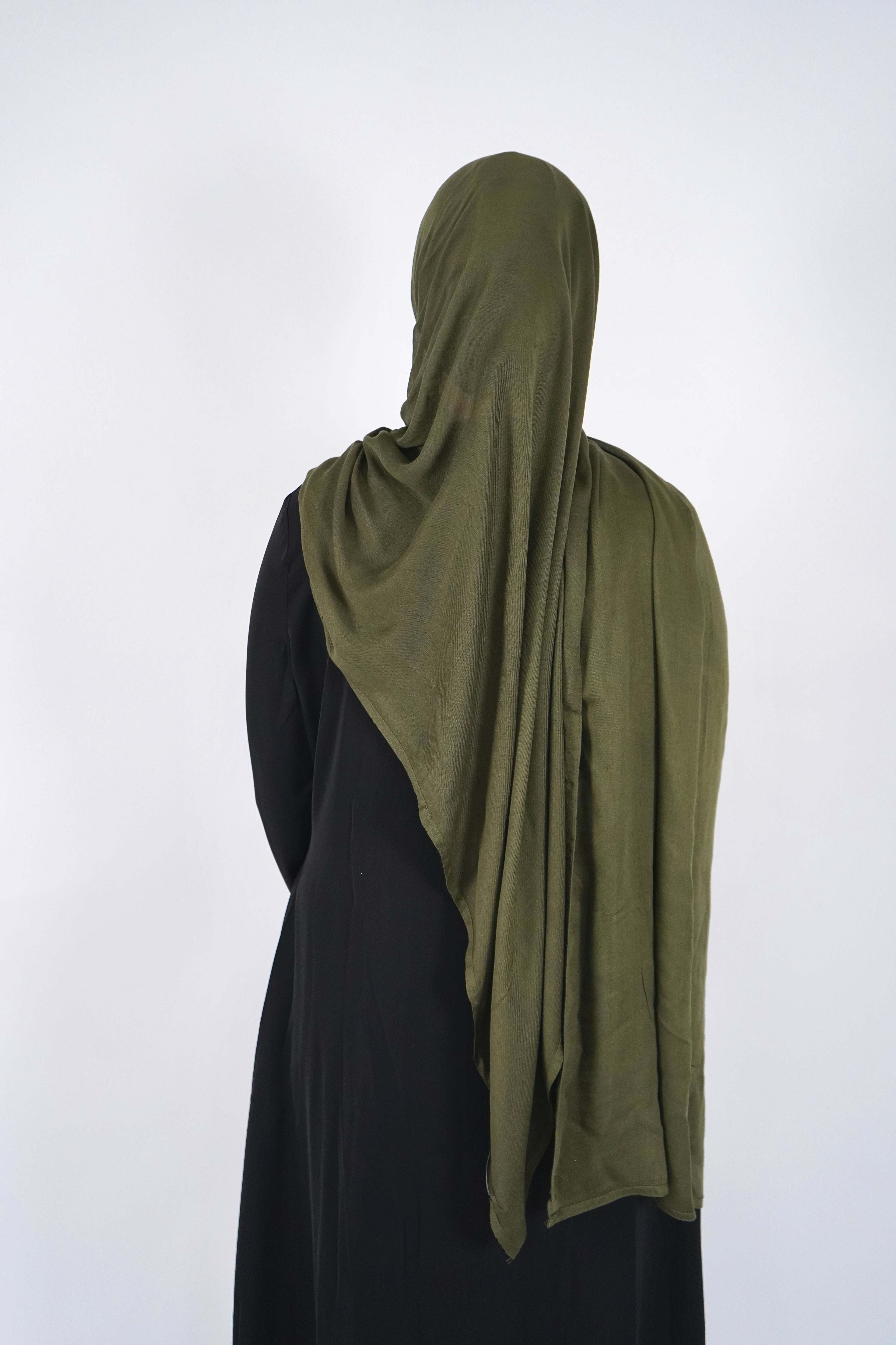 Modal Hijab - Olive