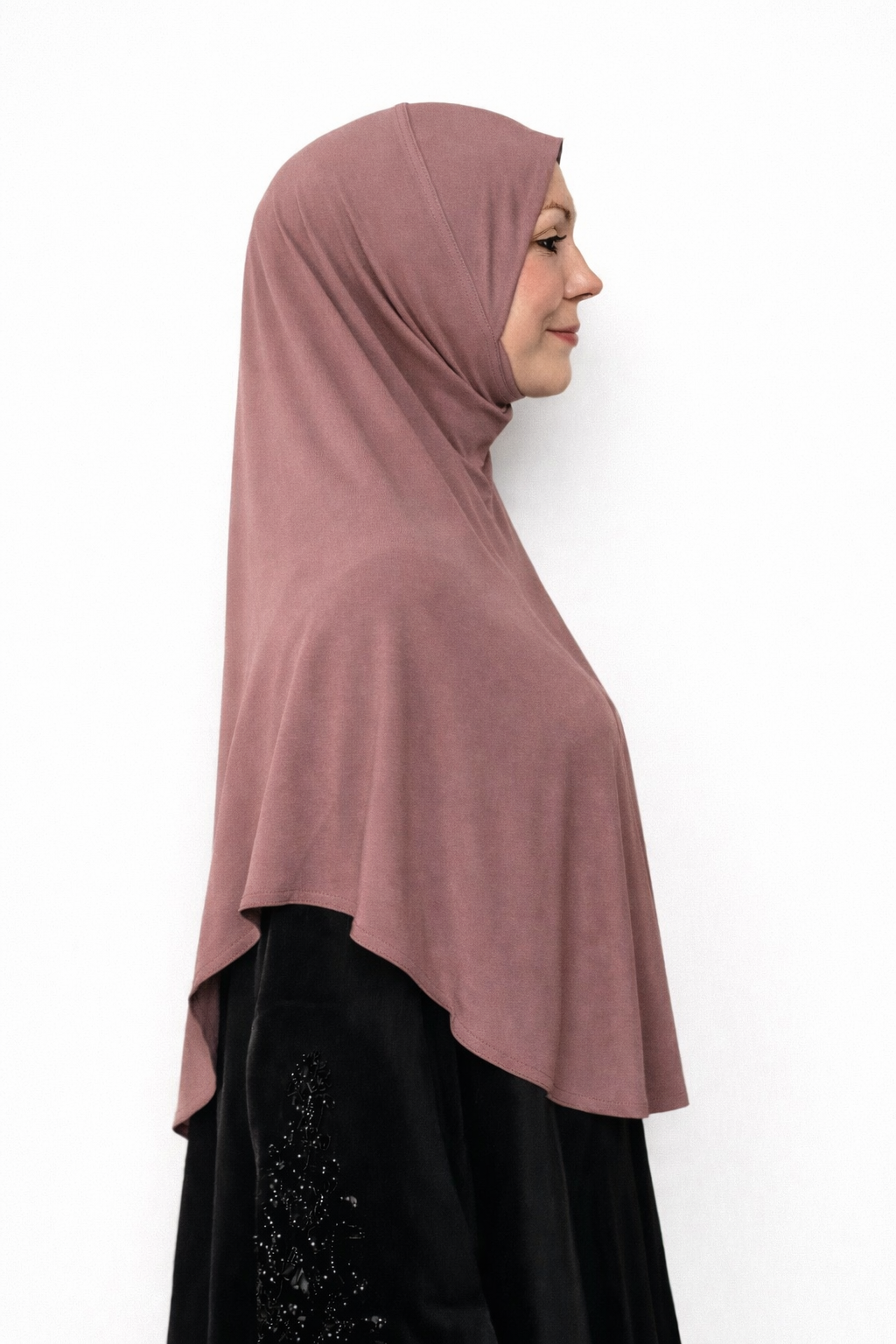 Instant One piece Hijab - Mauve - Size XL