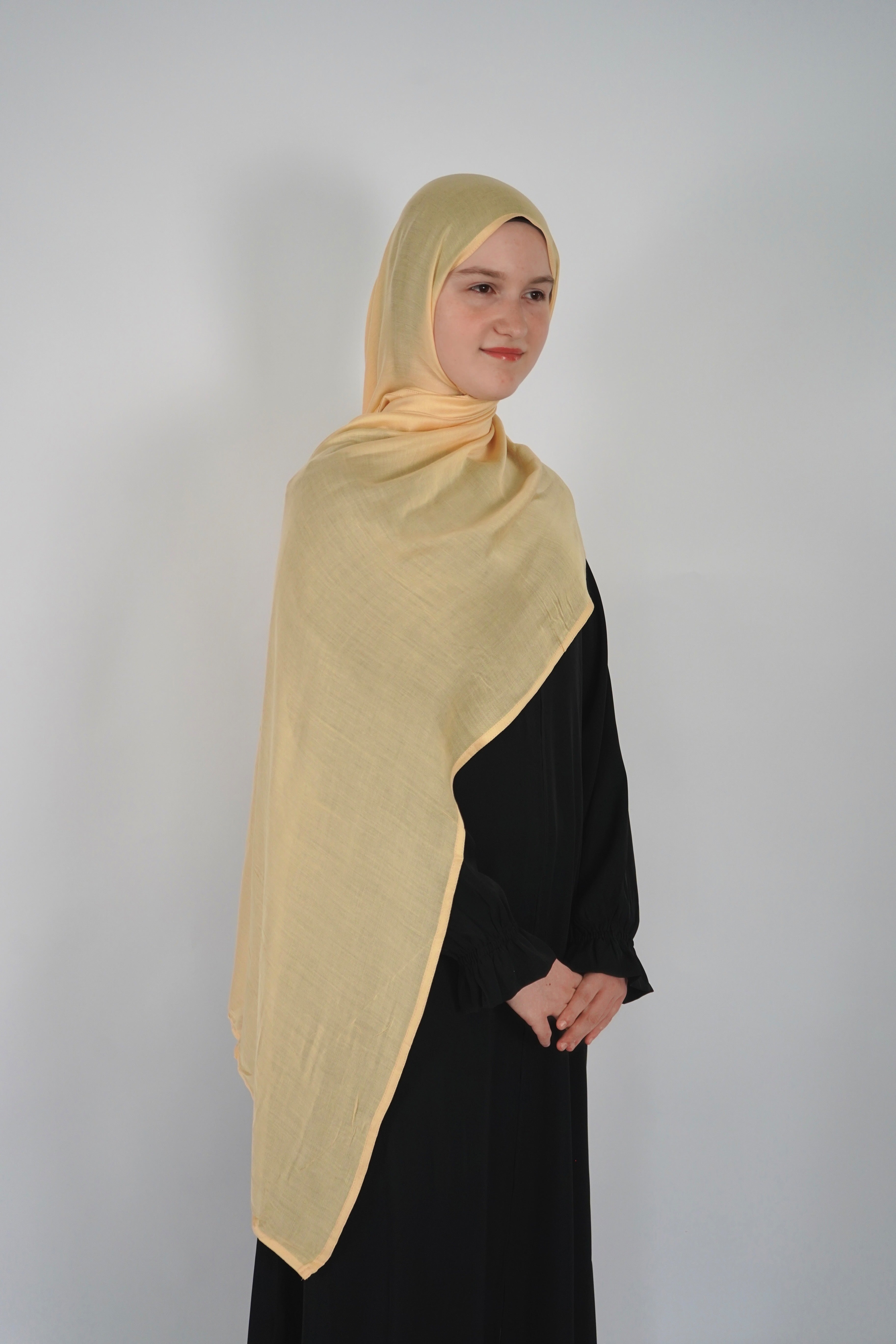 Modal Hijab - Butter Yellow