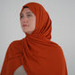 Signature Chiffon Hijab - Pumpkin Spice