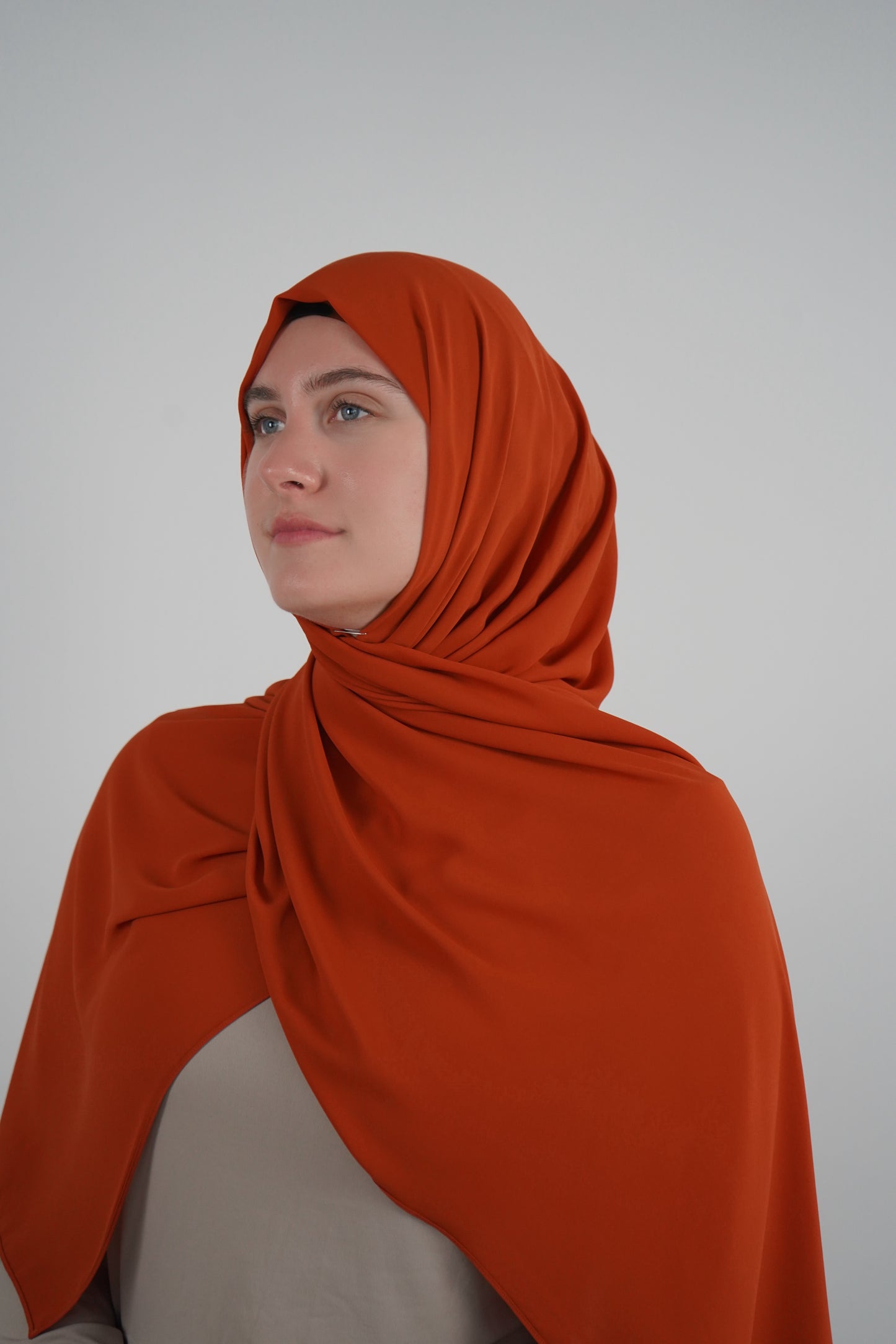 Signature Chiffon Hijab - Pumpkin Spice