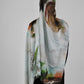 Printed Satin Hijab - Stone Meadow