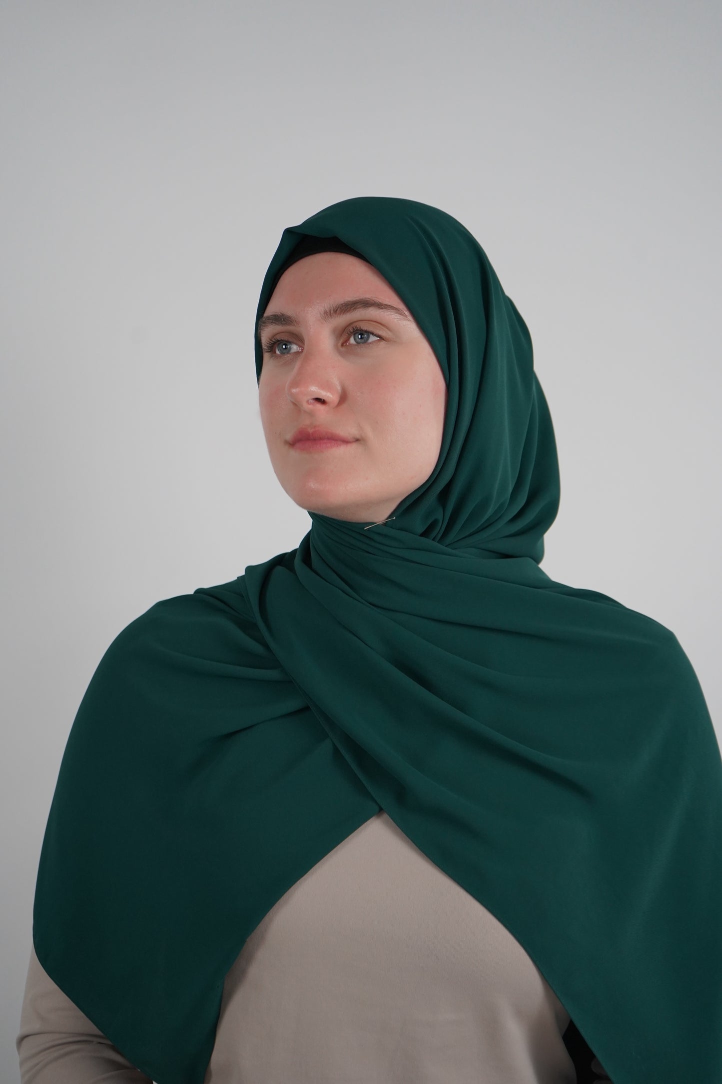 Signature Chiffon Hijab - Evergreen