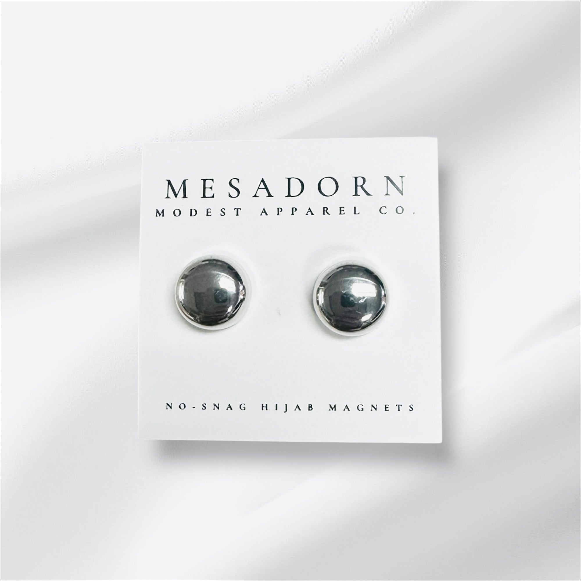Hijab Magnets - Silver