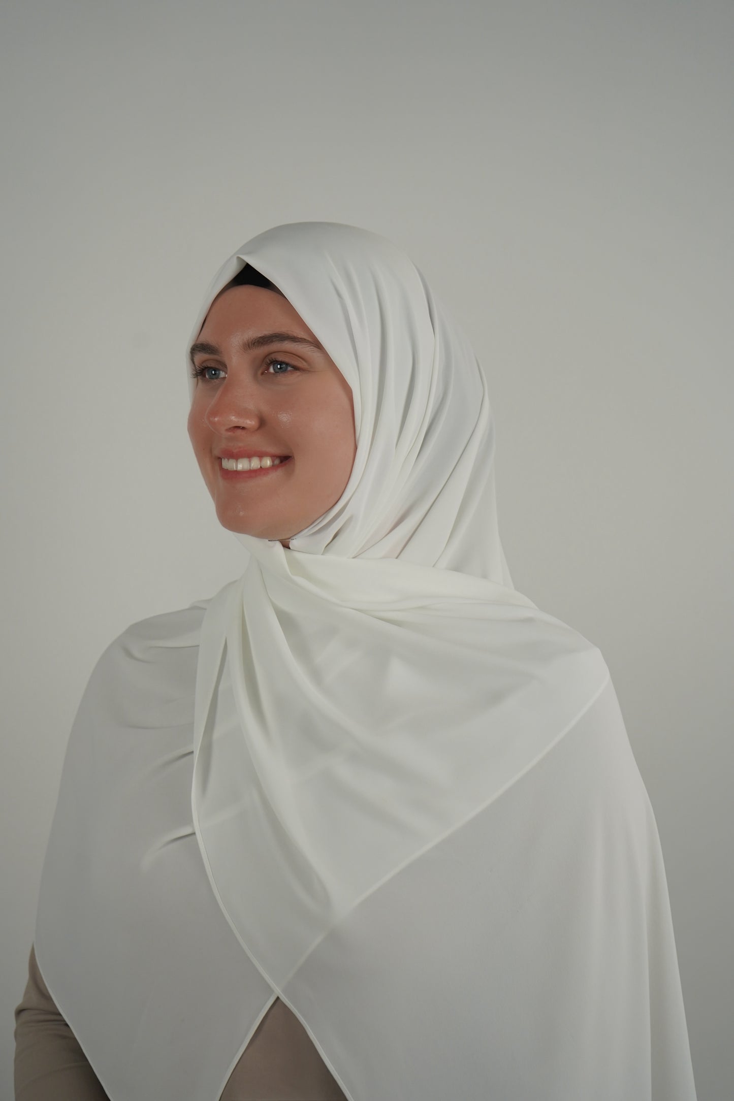 Signature Chiffon Hijab - White