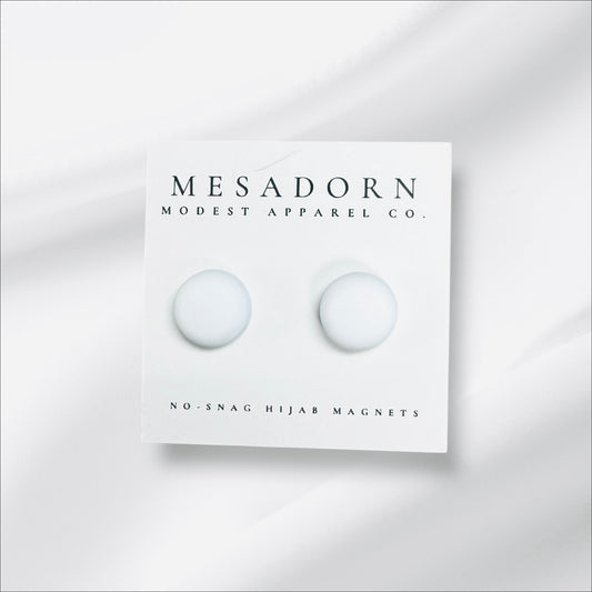 Hijab Magnets - White