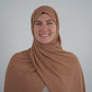 Signature Chiffon Hijab - Light Cocoa