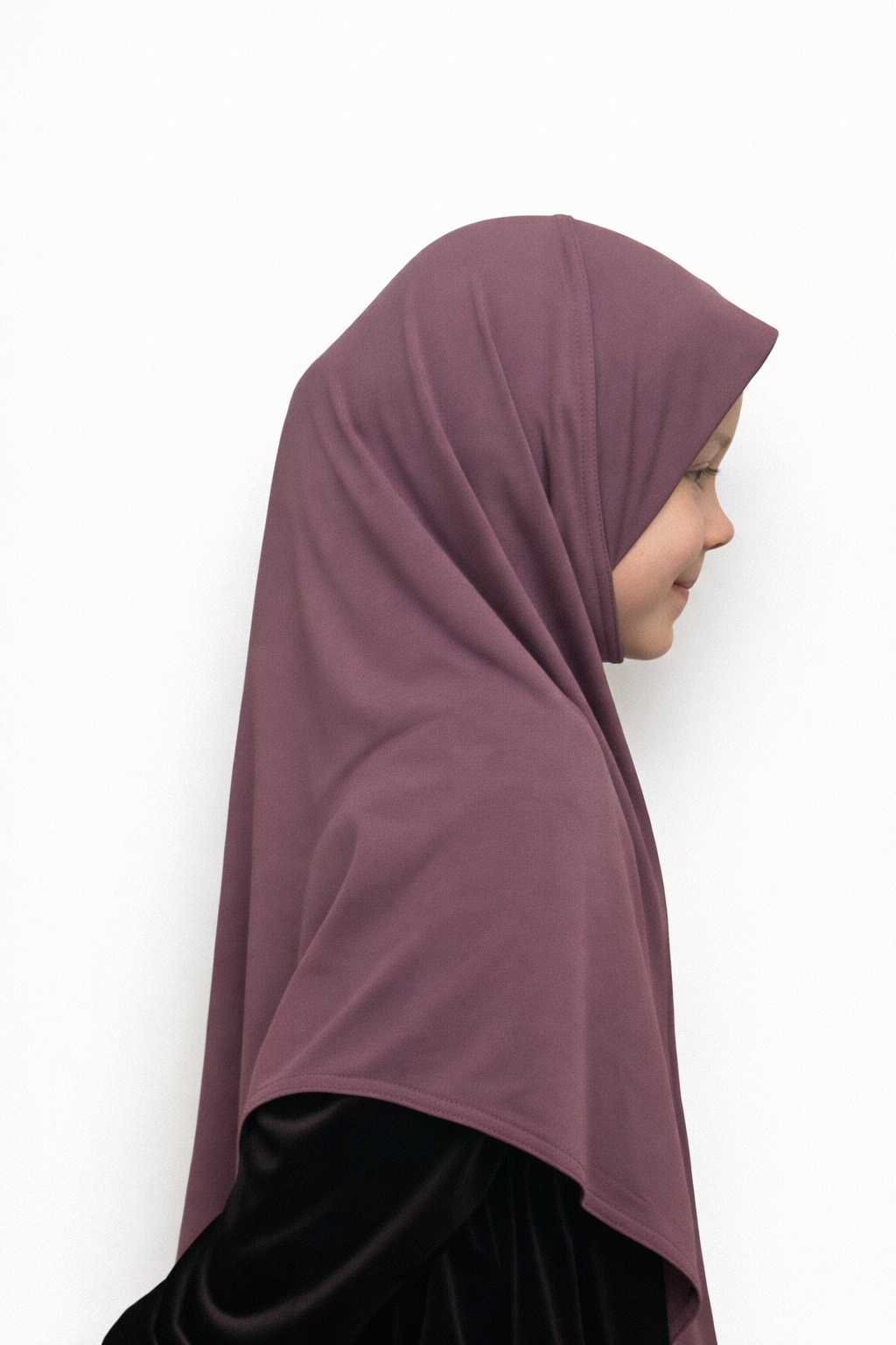 Instant One piece Hijab - Dusty Purple - Size M