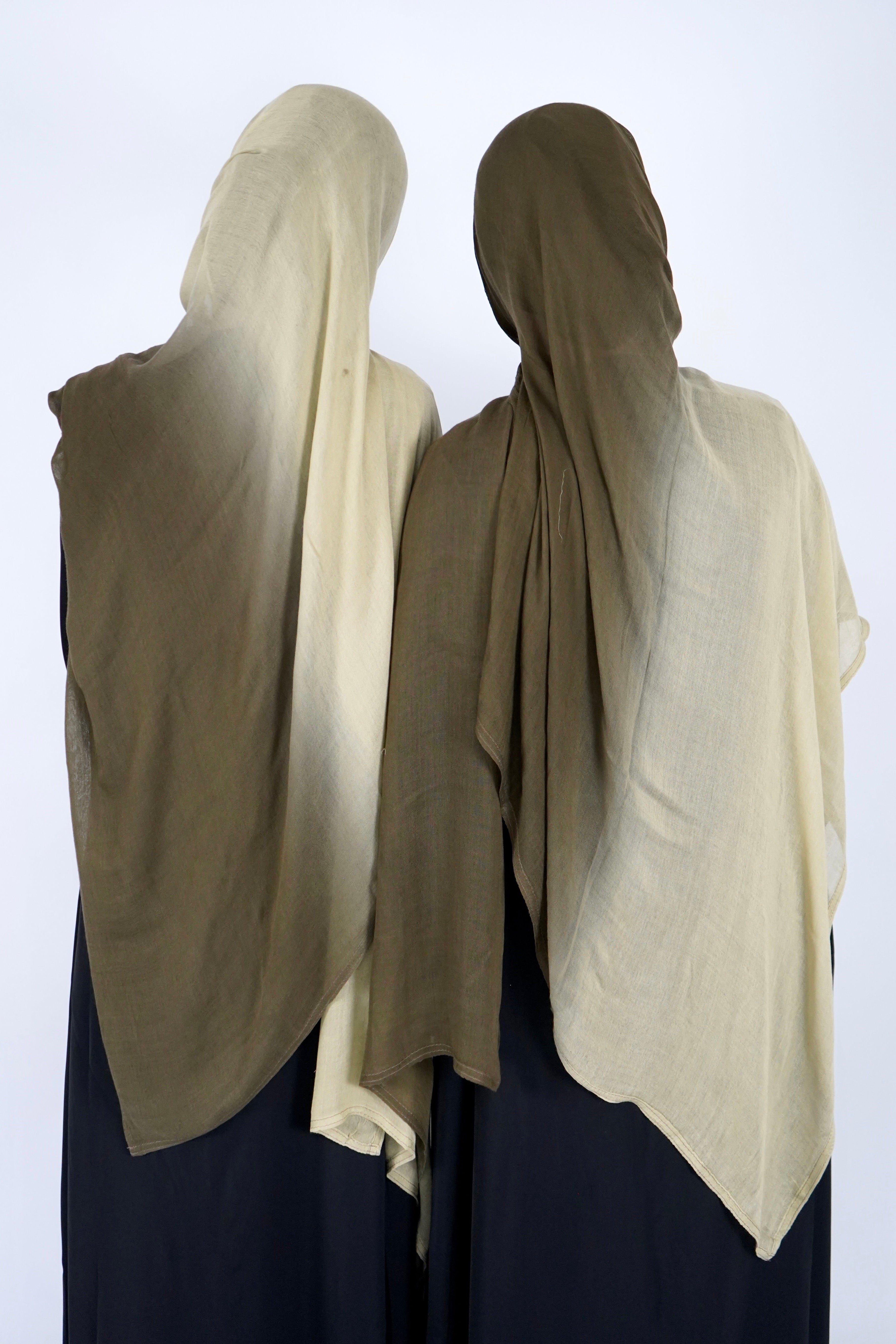 Ombre Modal Hijab - Desert Sage