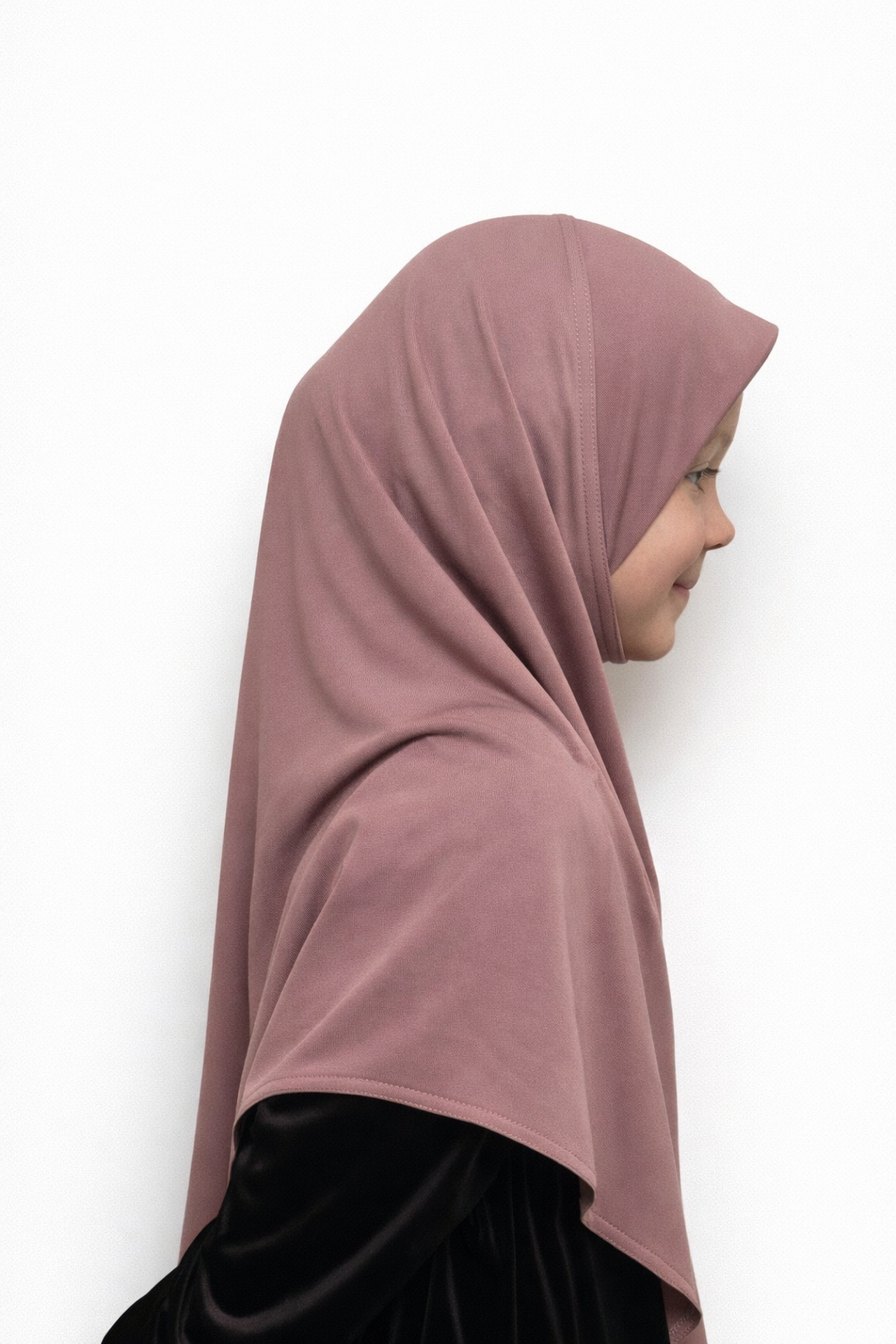 Instant One piece Hijab - Dusty Pink - Size M
