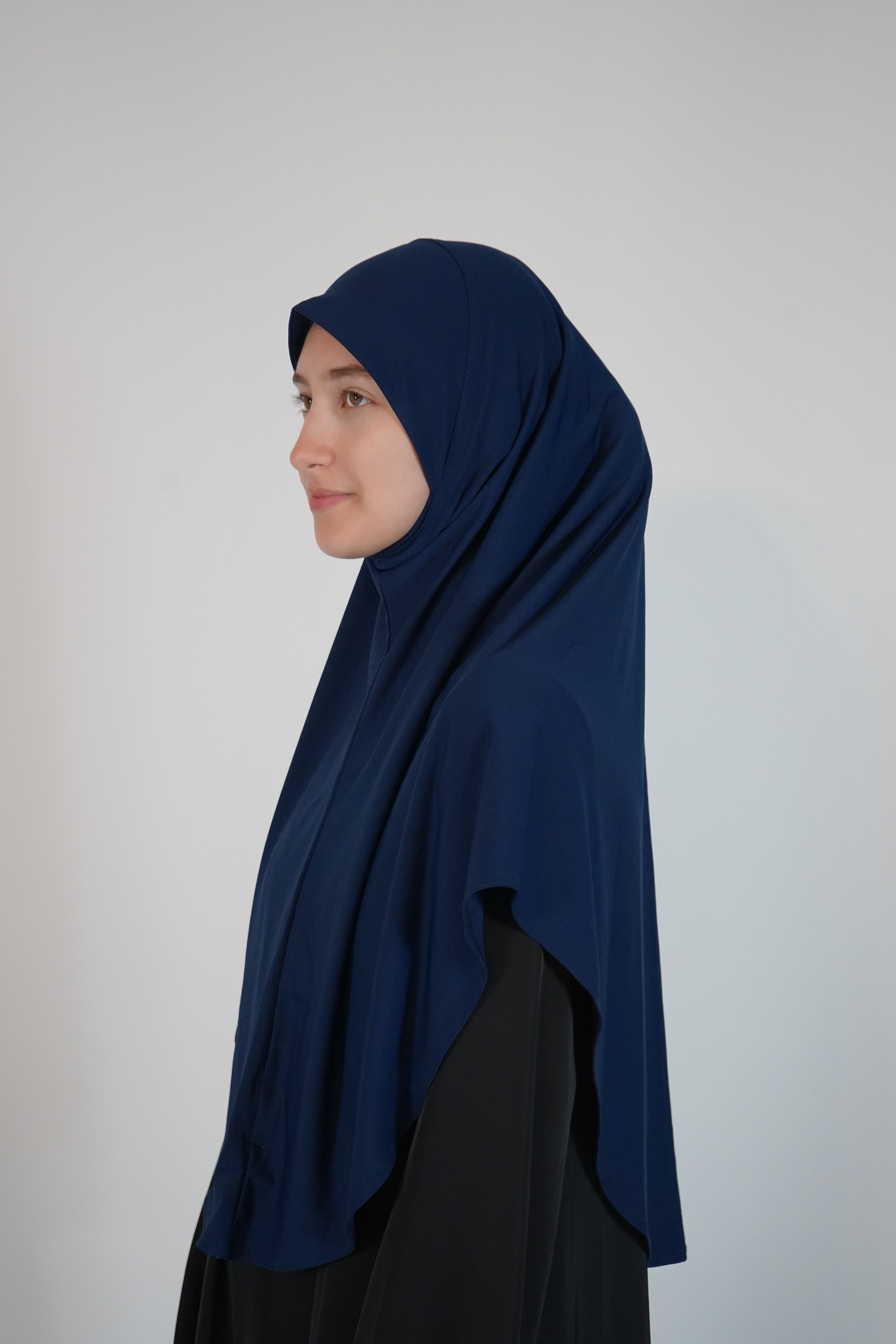 Instant One piece Hijab - Navy - Size XL
