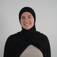 Bamboo Jersey Hijab - Black