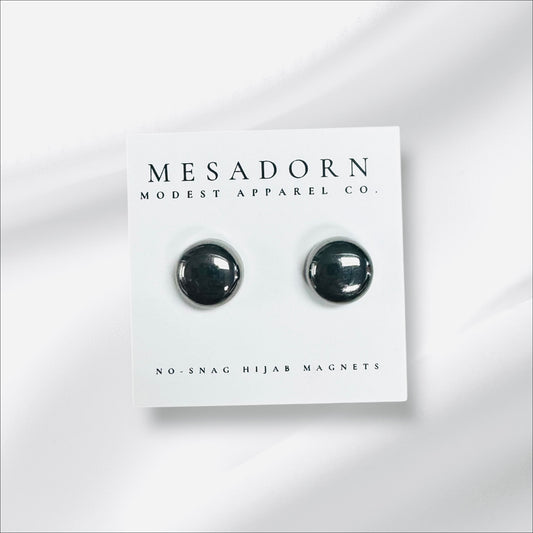 Hijab Magnets - Dark Silver