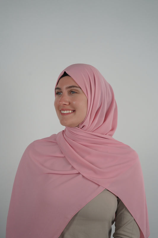 Signature Chiffon Hijab - Pink