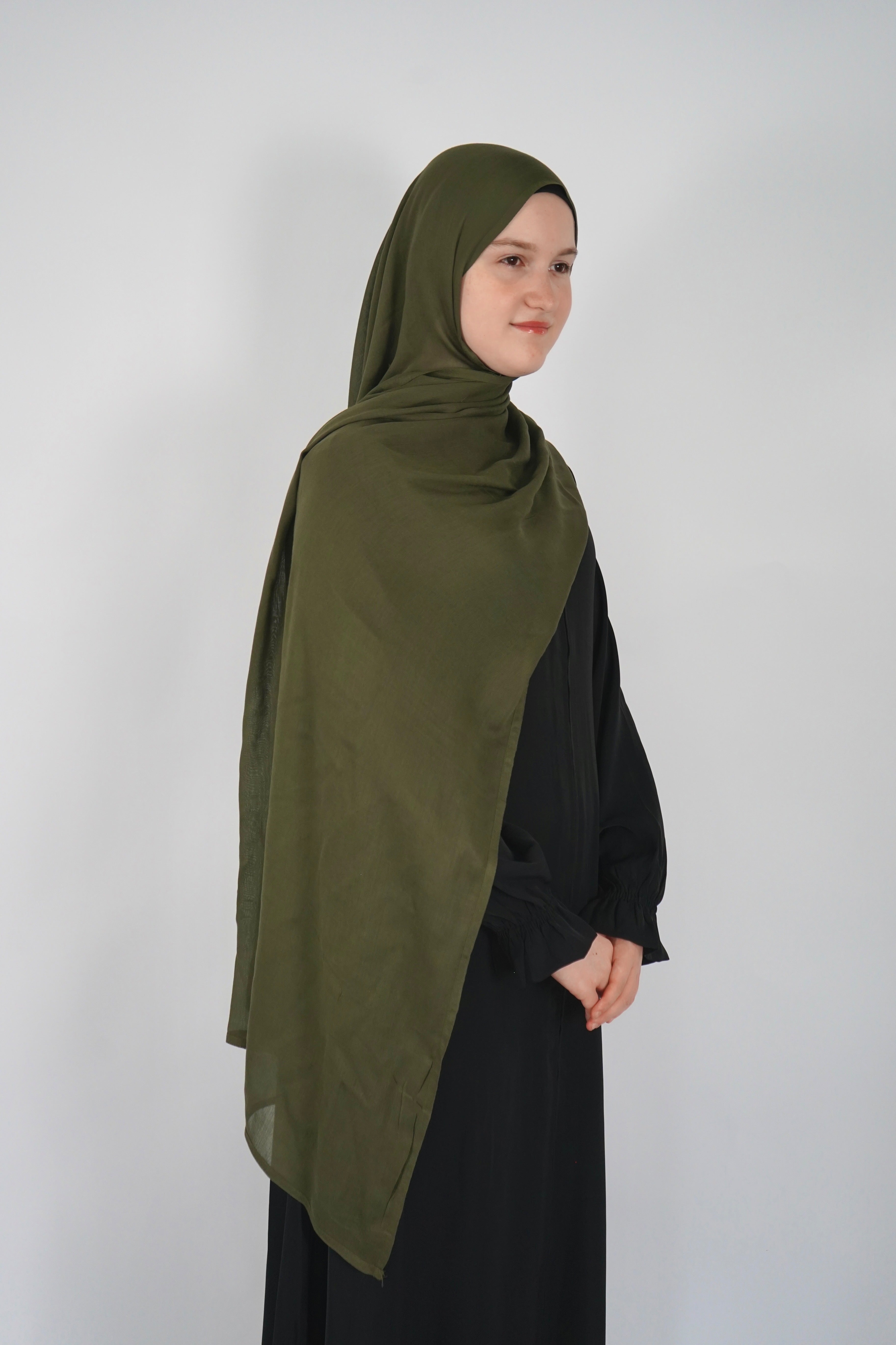 Modal Hijab - Olive