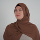 Signature Chiffon Hijab - Cocoa