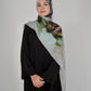 Printed Satin Hijab - Stone Meadow