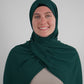 Signature Chiffon Hijab - Evergreen