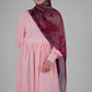 Chiffon Dress - Blush Pink