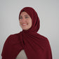 Signature Chiffon Hijab - Maroon