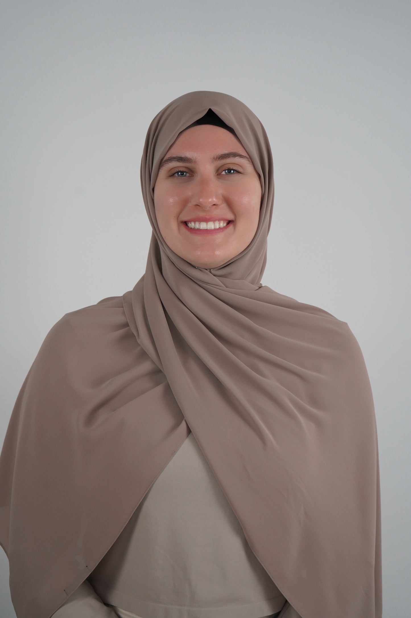 Signature Chiffon Hijab - Cappuccino