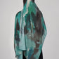 Printed Satin Hijab - Forest Mirage