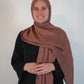 Modal Hijab and Bamboo Undercap Matching  Set - Copper