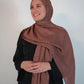 Modal Hijab and Bamboo Undercap Matching  Set - Copper