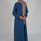 Simple Uniform Abaya - Navy