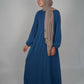 Simple Uniform Abaya - Navy