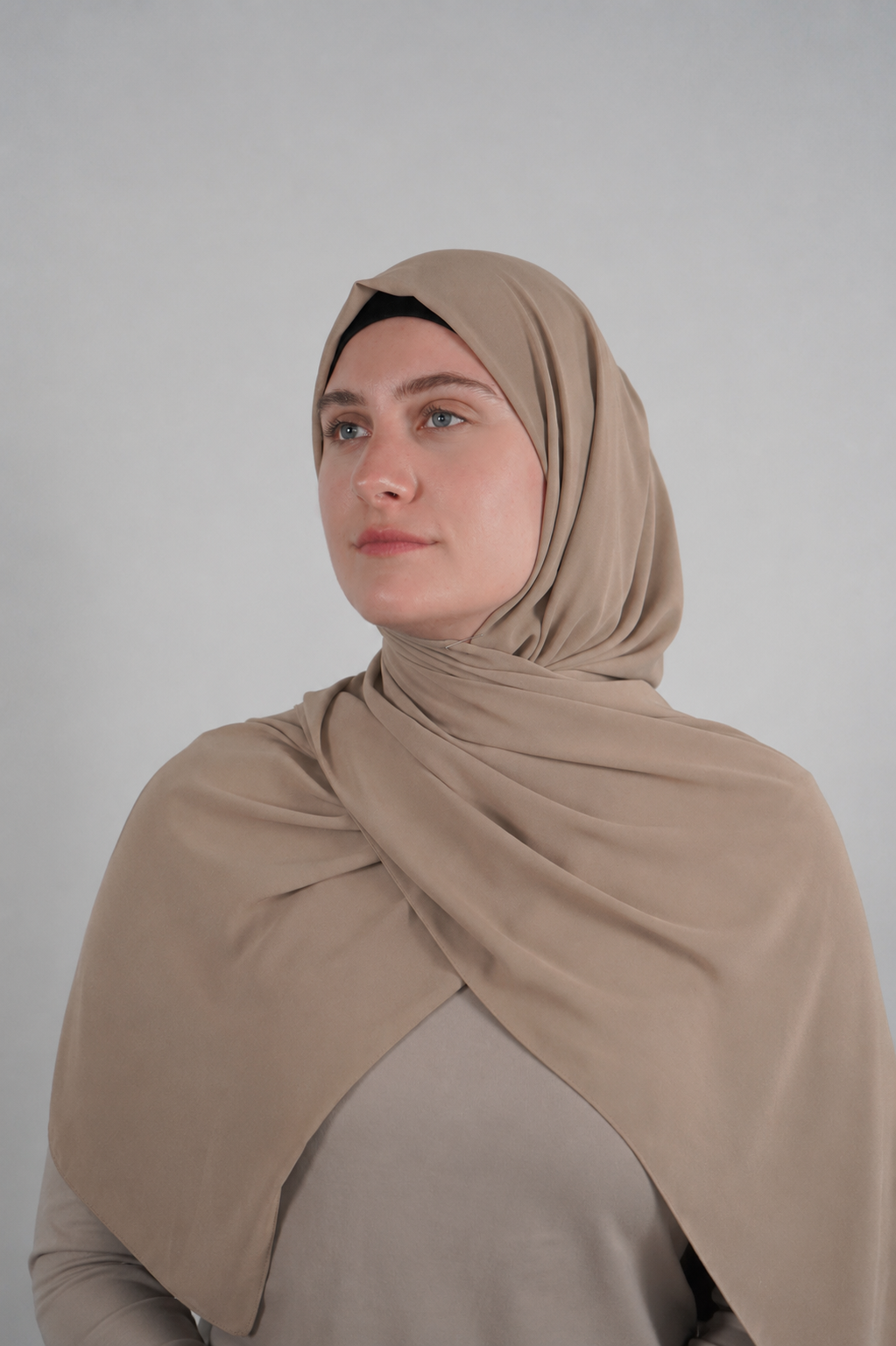 Chiffon Hijab - Tan