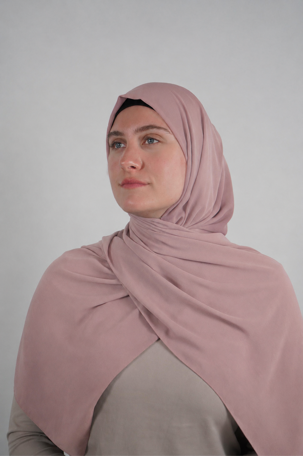 Chiffon Hijab - Blush