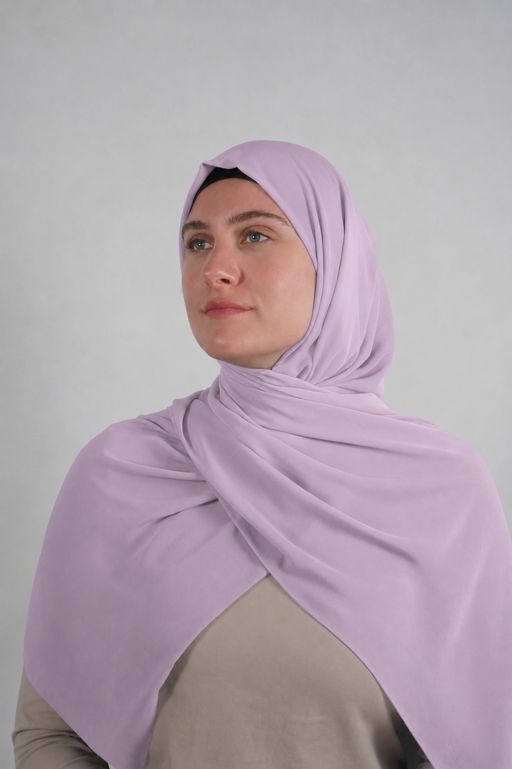 Chiffon Hijab - Light Lavender