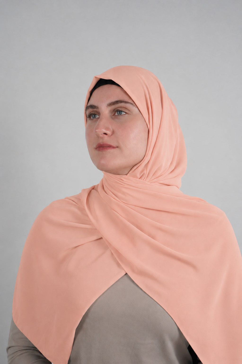 Signature Chiffon Hijab - Salmon