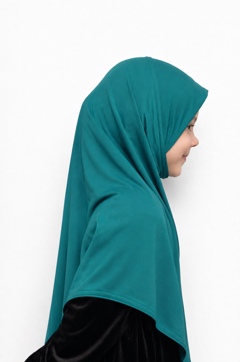 Instant One piece Hijab - Teal - Size M