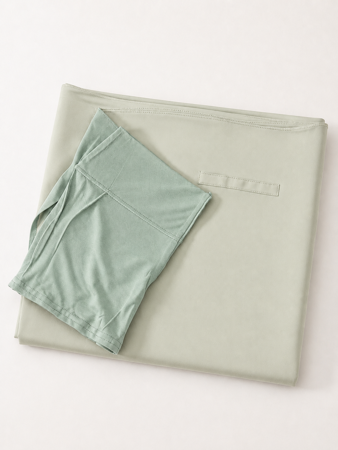 Chiffon Hijab w/ Magnet & Undercap - Light Green