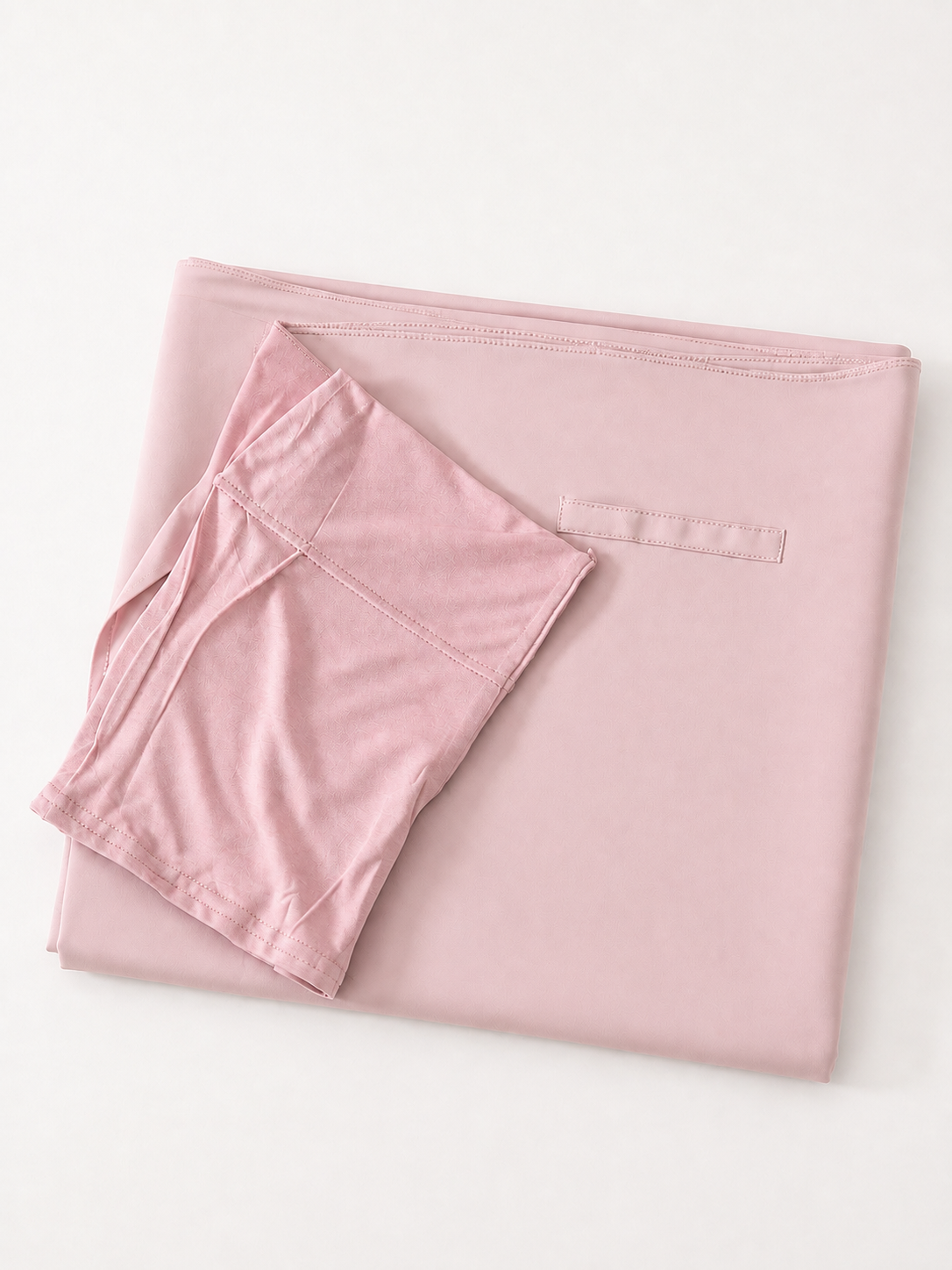 Chiffon Hijab w/ Magnet & Undercap - Light Pink