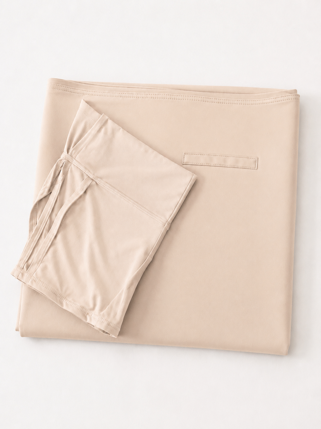 Chiffon Hijab w/ Magnet & Undercap - Beige