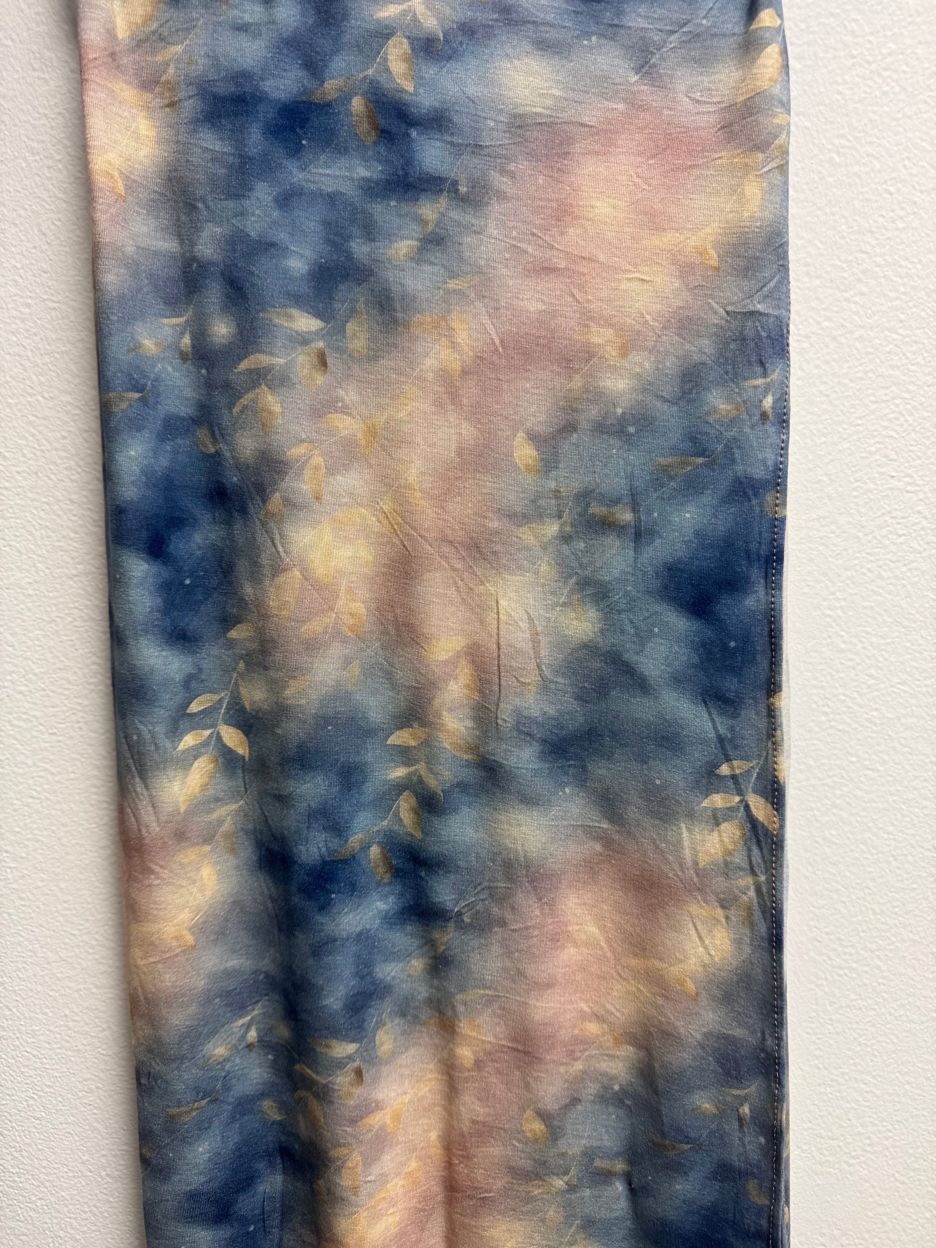 Print Bamboo Jersey Hijab - Twilight Garden