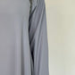 A-Line Umbrella Abaya - Gray