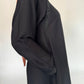 A-Line Umbrella Abaya - Black