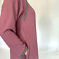 A-Line Umbrella Abaya - Dusty Rose